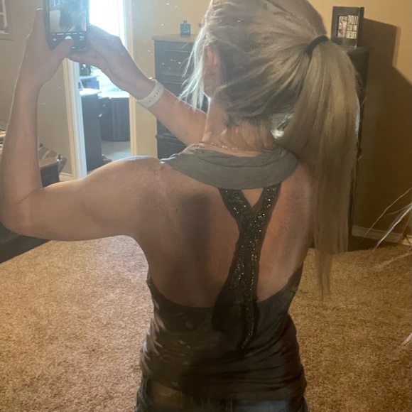 Miss Me super cute and sparkly top - Picture 2 of 2